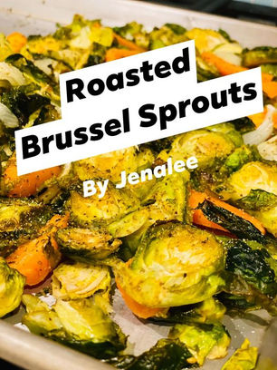 Roasted Brussel Sprouts with Za’atar￼