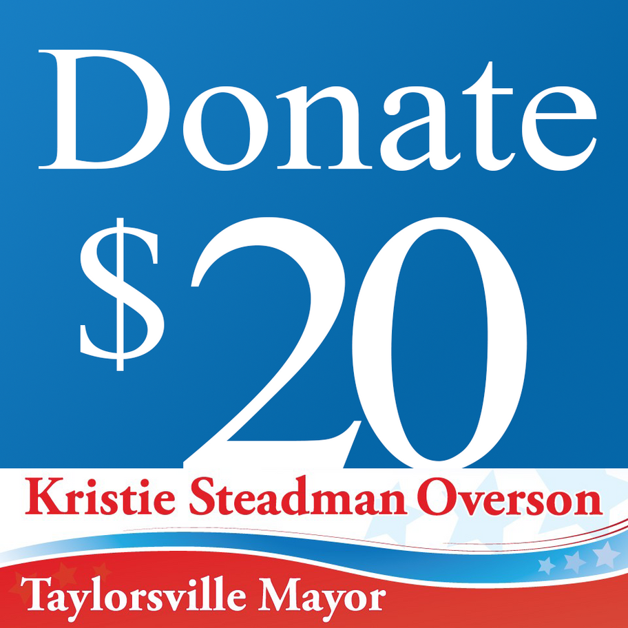 Donate to Kristie Steadman Overson for Mayor Taylorsville Utah
