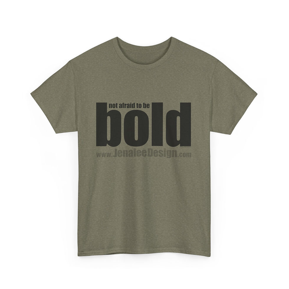 Miniatura: "BOLD" Heavy Cotton Tee :: lots of colors and sizes