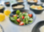 Arranged Food and Objects