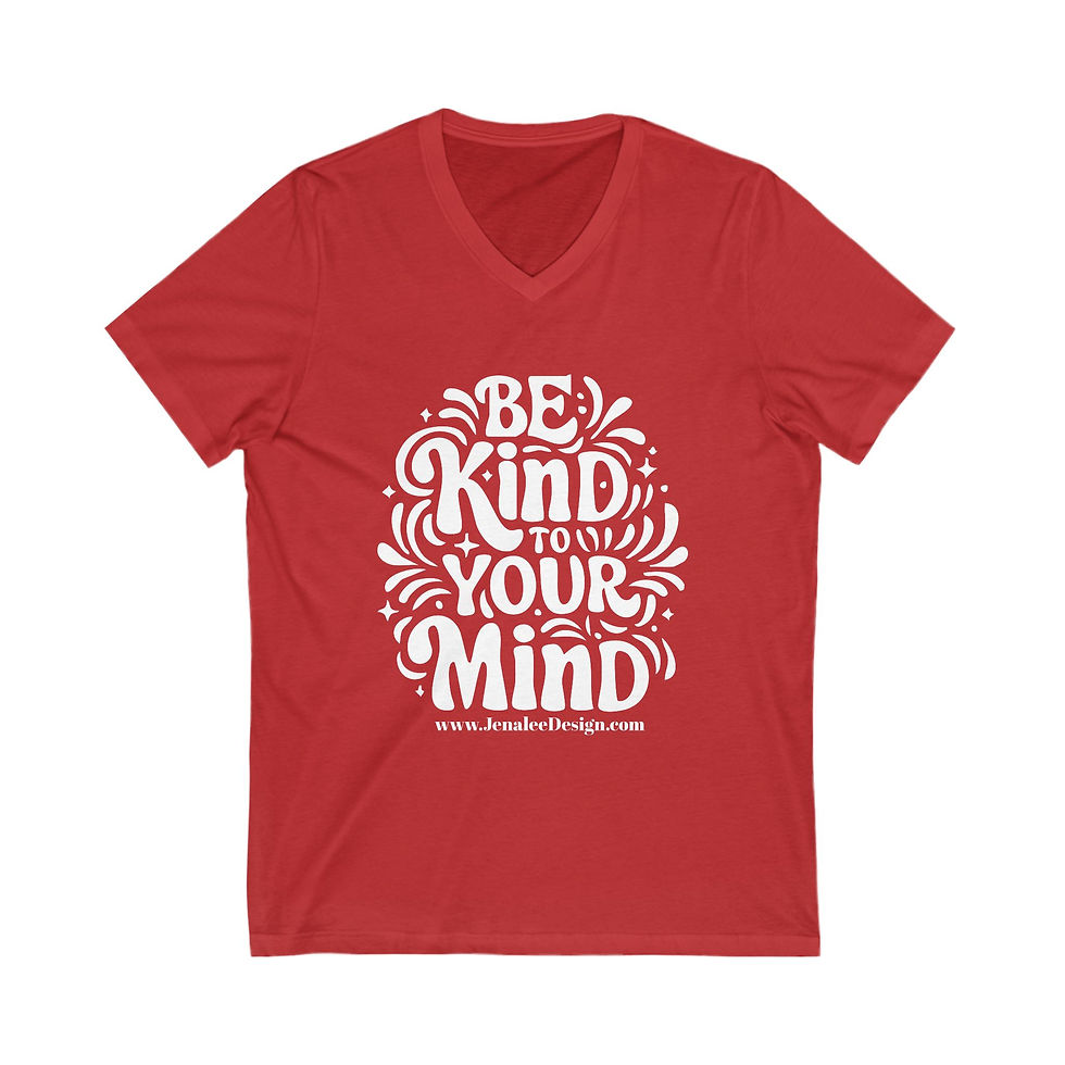 Thumbnail: Kind to Your Mind ::  Men's V-Neck Tee Streetwear