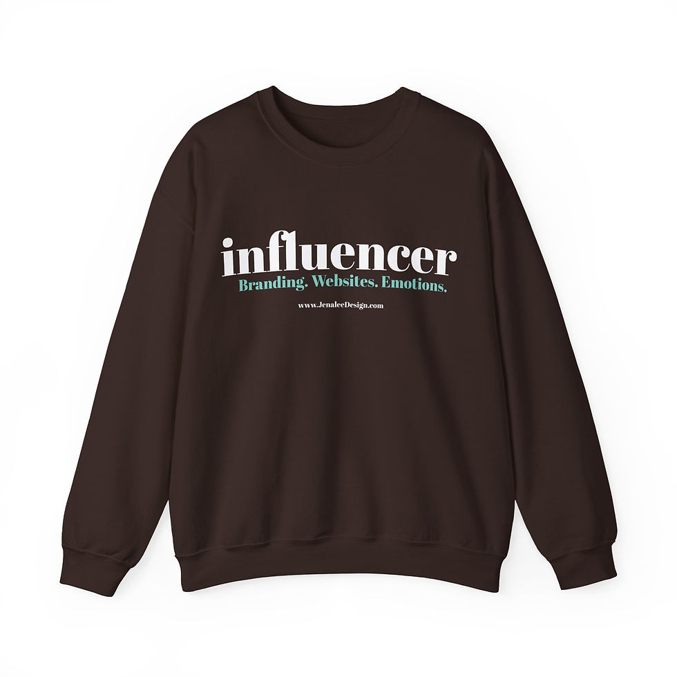 Thumbnail: "influencer" Sweatshirt :: Unisex, Heavy blend 8+ colors! :: S-5XL