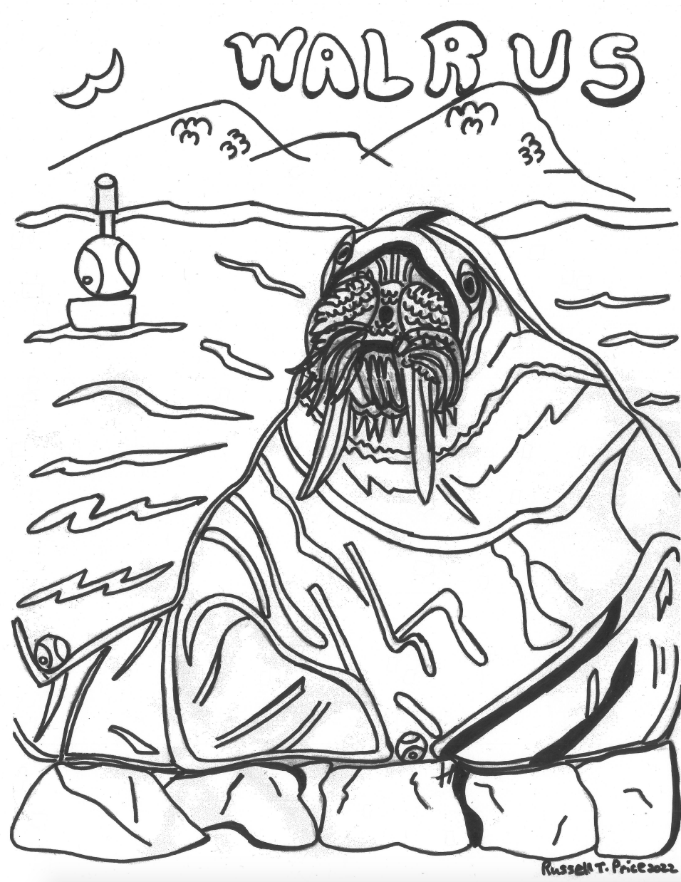 Thumbnail: Zoo Coloring Book (Digital Download)