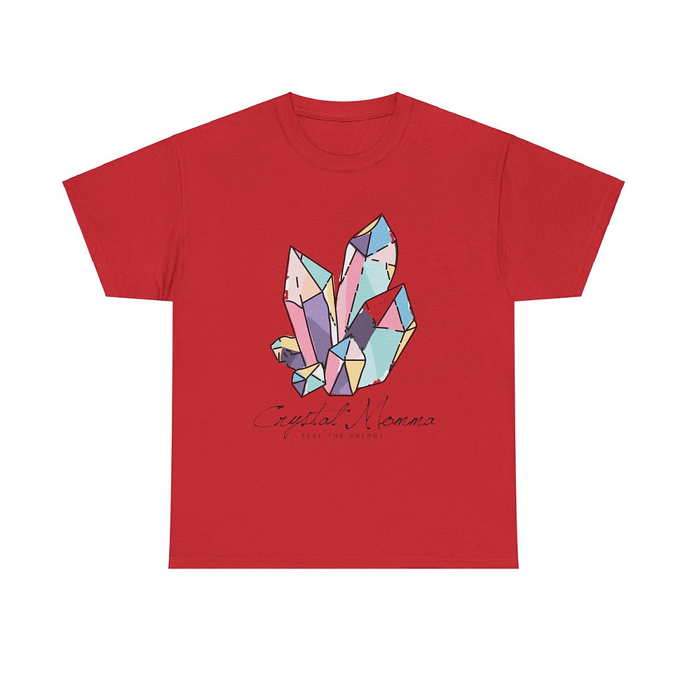 Thumbnail: Crystal Momma - Unisex Heavy 100% Cotton Tee