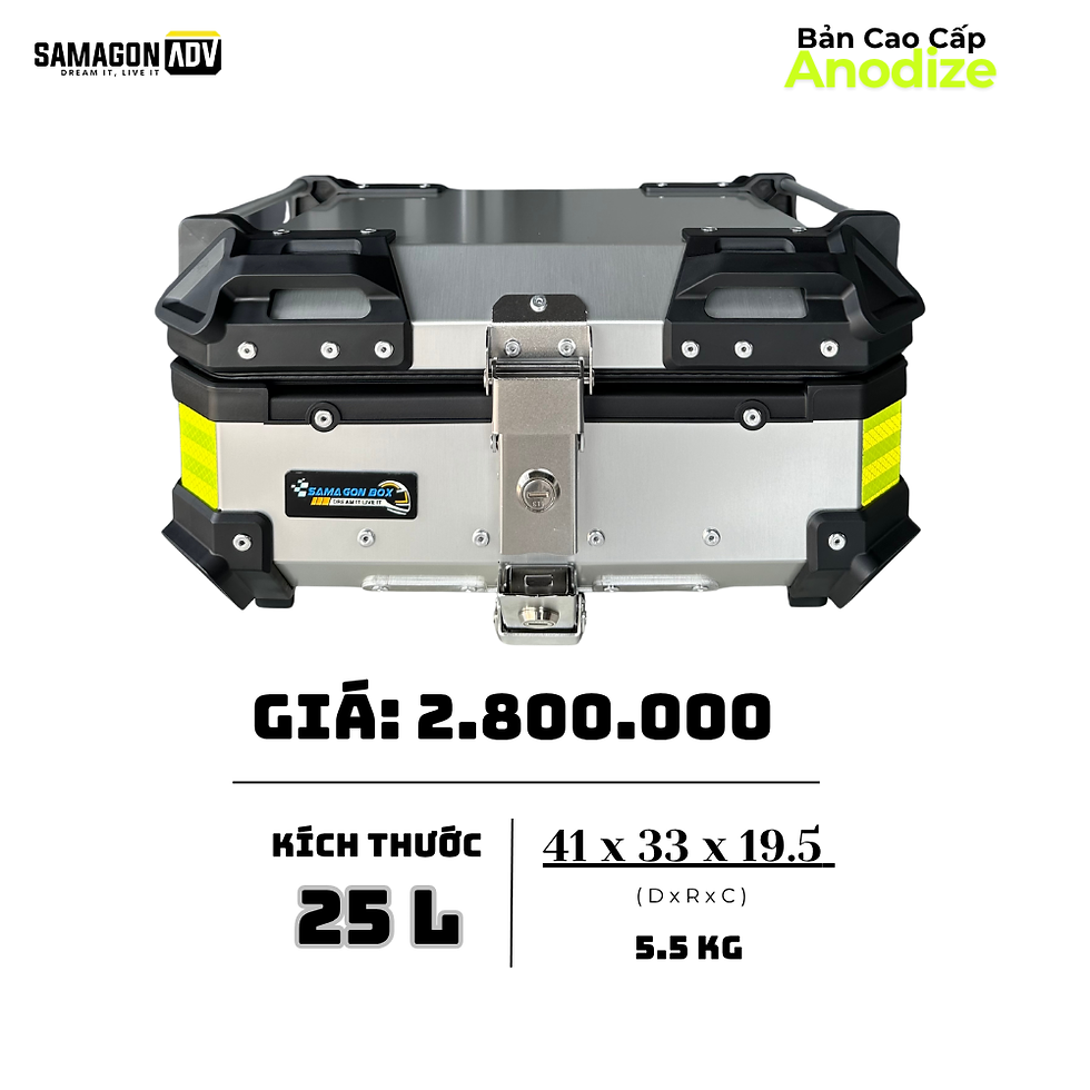 Các mặt thùng 25l