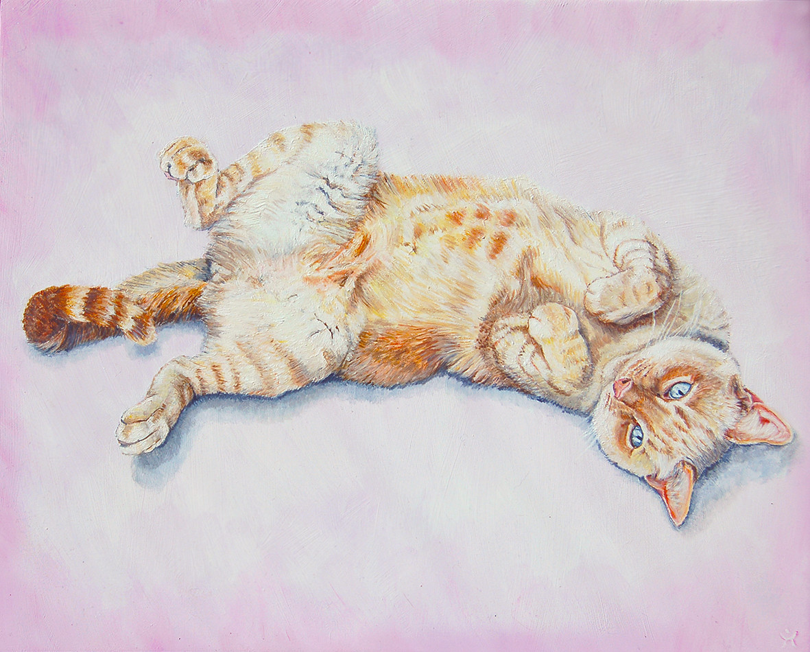 Central Tummy Time (Giclée)