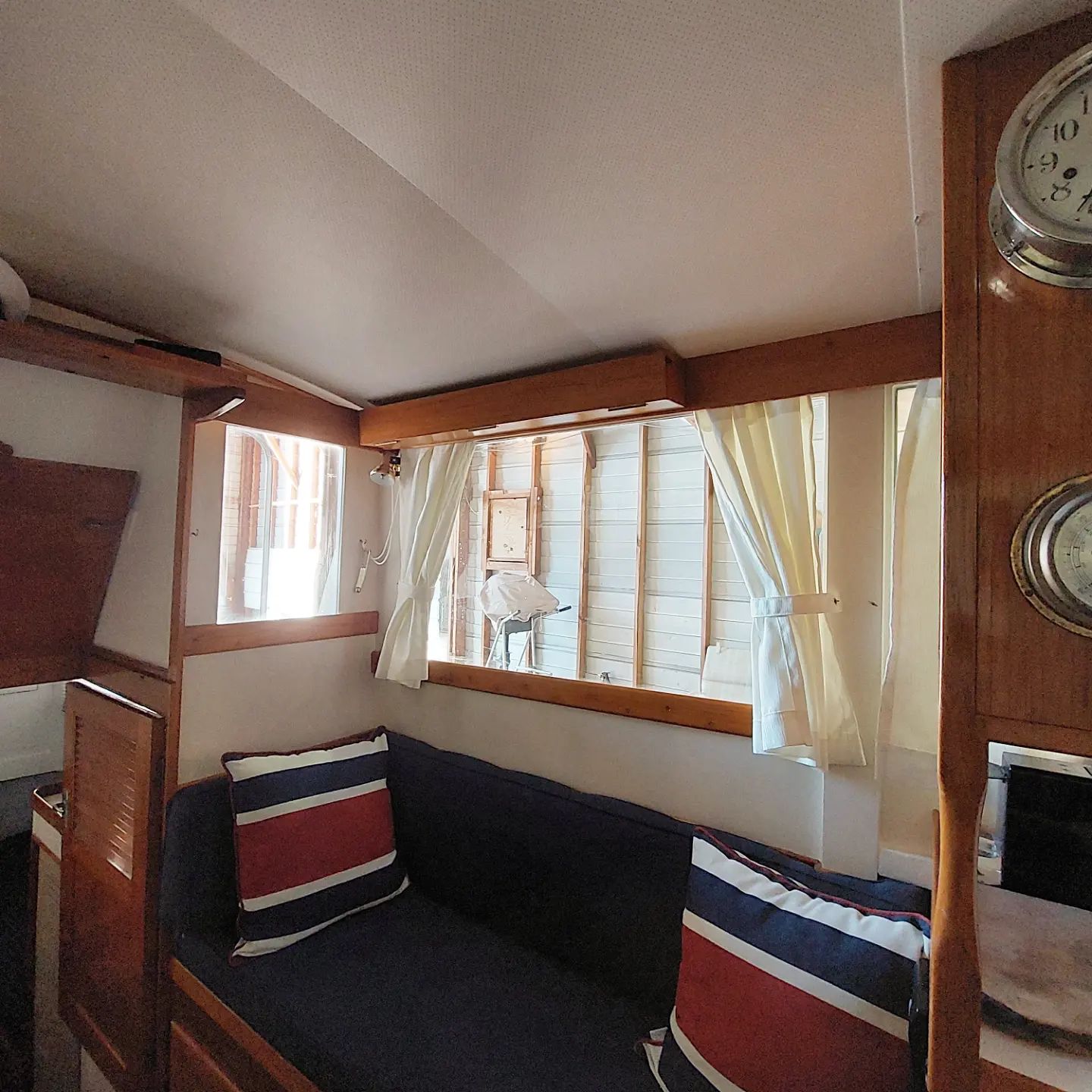 yacht curtains and pillows