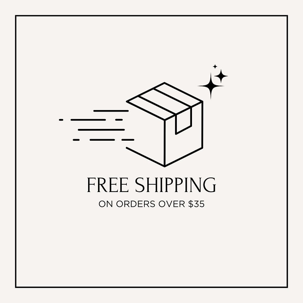 Thumbnail: Box moving fast with text: Free Shipping On Orders Over $35. Fast delivery.