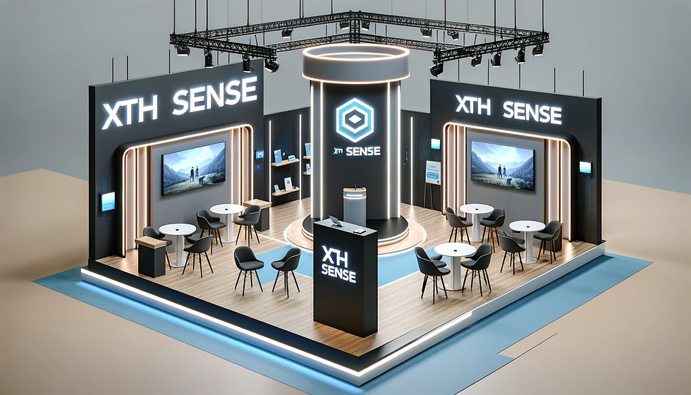 exhibition stand design with ai