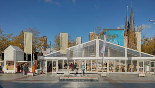 Building a timber pavillion at the Dutch Design Week