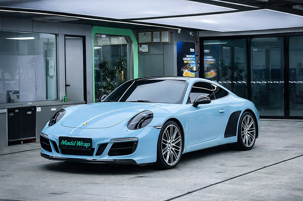 Thumbnail: Powder Blue Gloss Vinyl Wrap