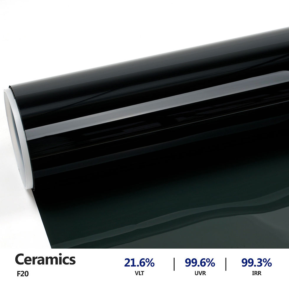 Thumbnail: Classic Black Nano Ceramic Car Window Tint Film