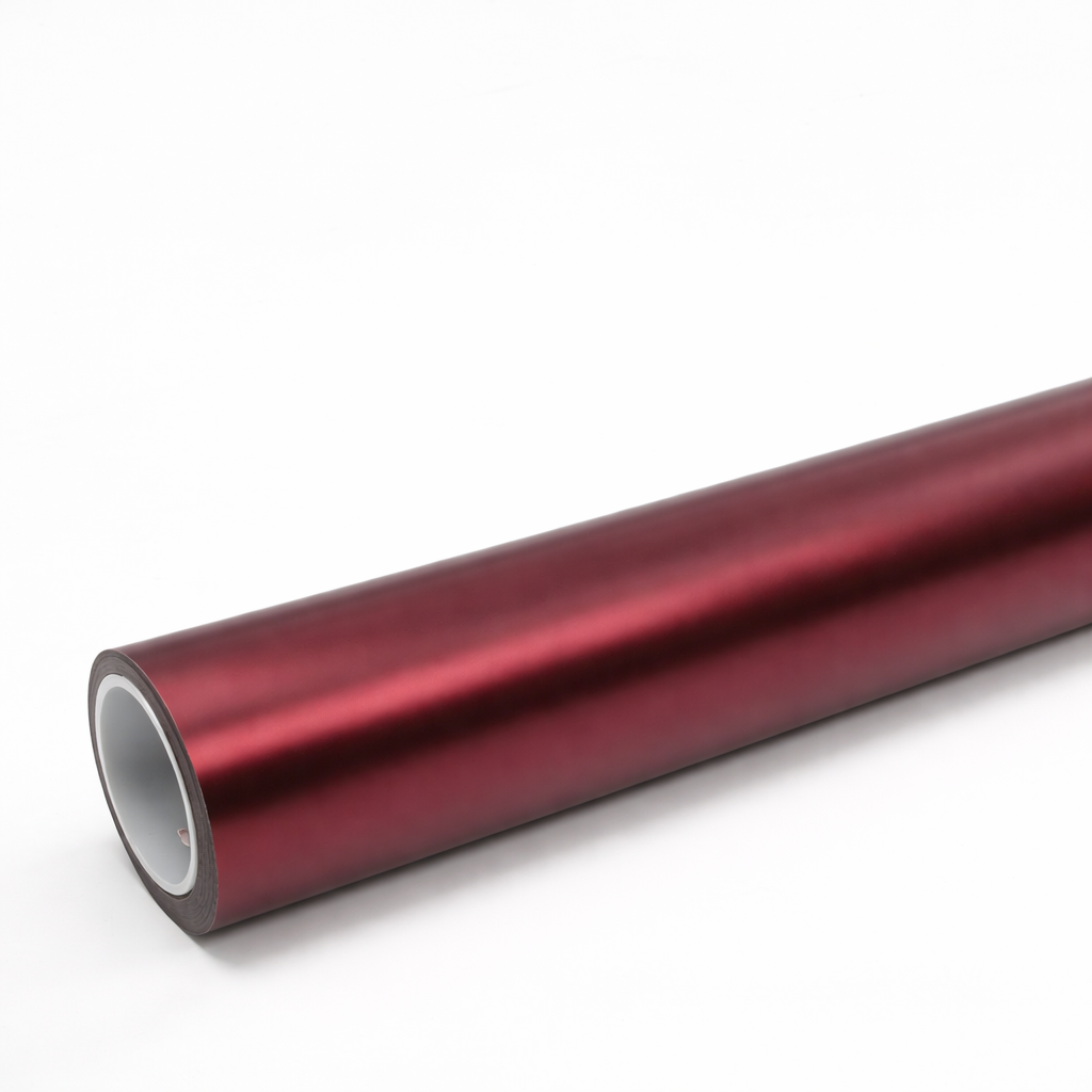 Satin Blood Vinyl Wrap