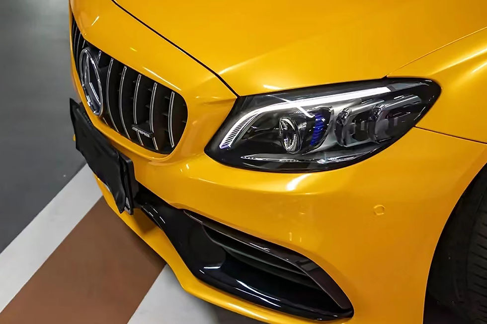 Thumbnail: Metal Maple Leaf Yellow Vinyl Wrap