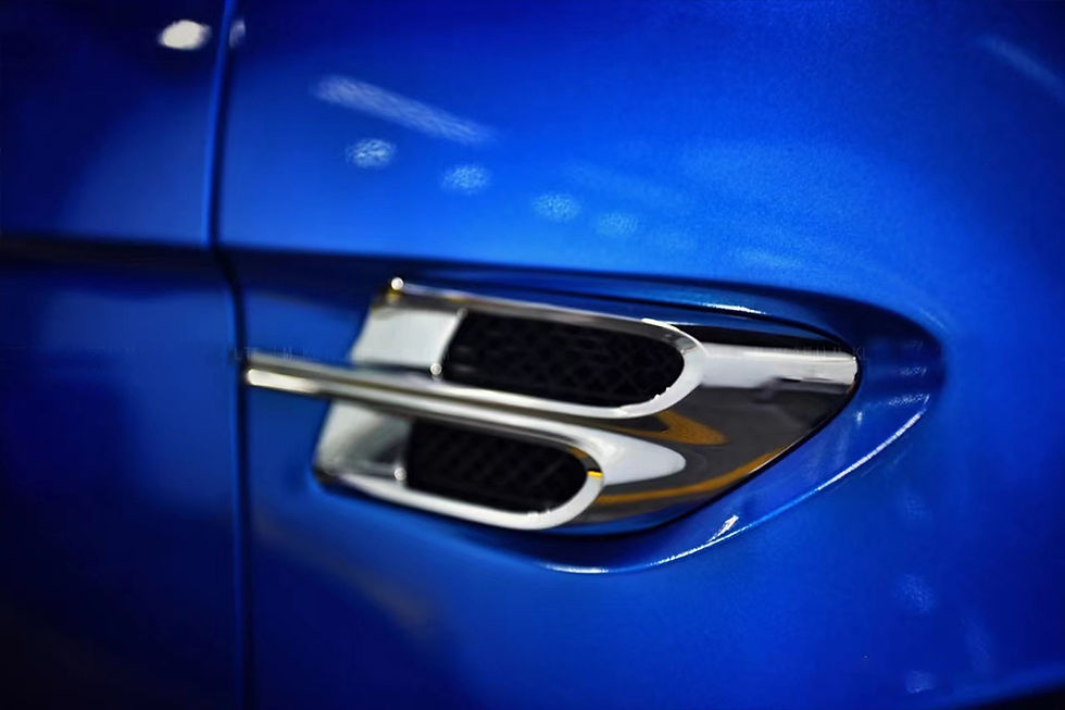 Thumbnail: Metallic Azure Blue Vinyl Wrap