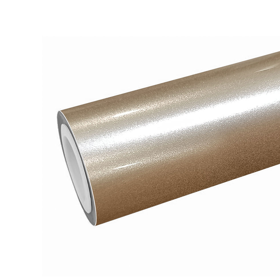 Metallic Champagne Gold Vinyl Wrap