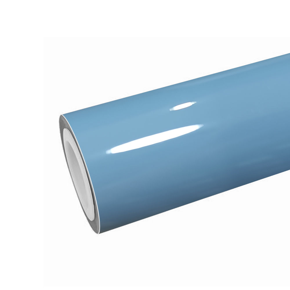 Porcelain Blue Vinyl Wrap