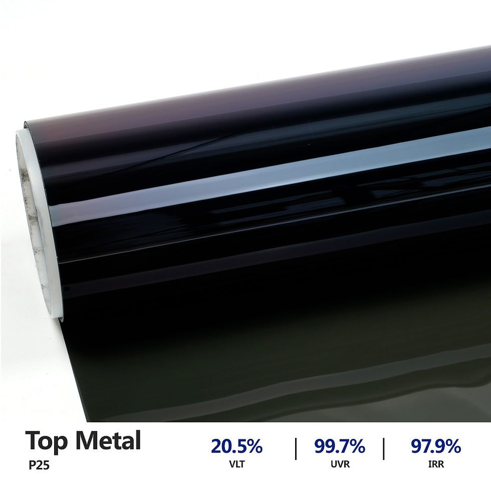 Thumbnail: Cloud Purple Top Metal Car Window Tint Film