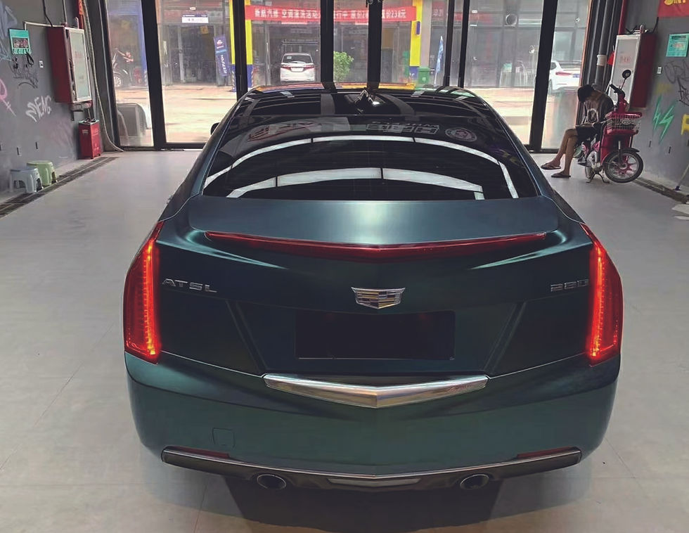 Thumbnail: Matte Metallic Blackish Green Vinyl Wrap