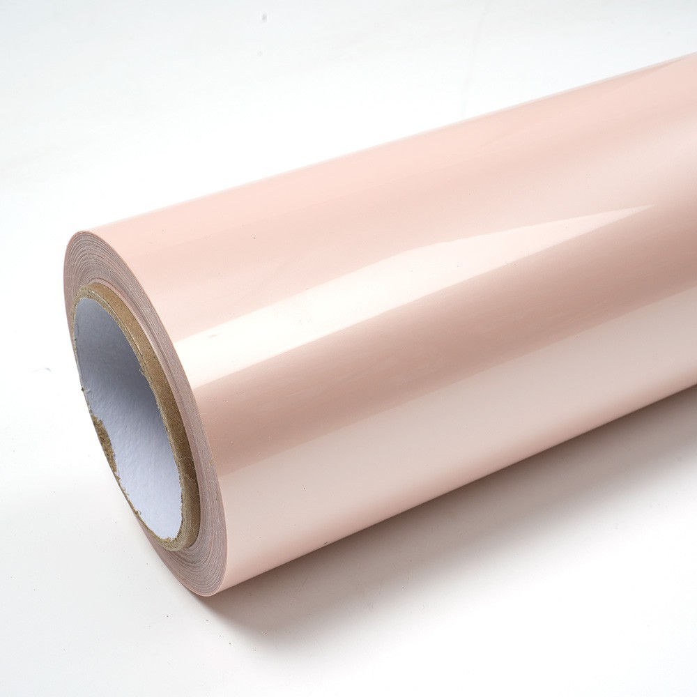 Peach Pink Vinyl Wrap