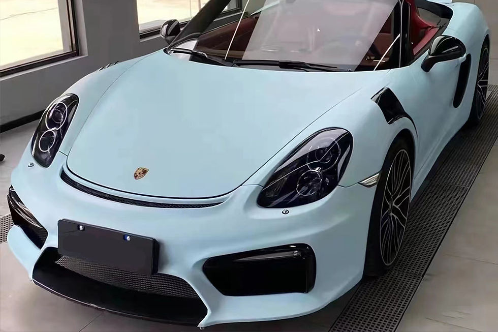 Thumbnail: Satin Ice Blue Vinyl Wrap