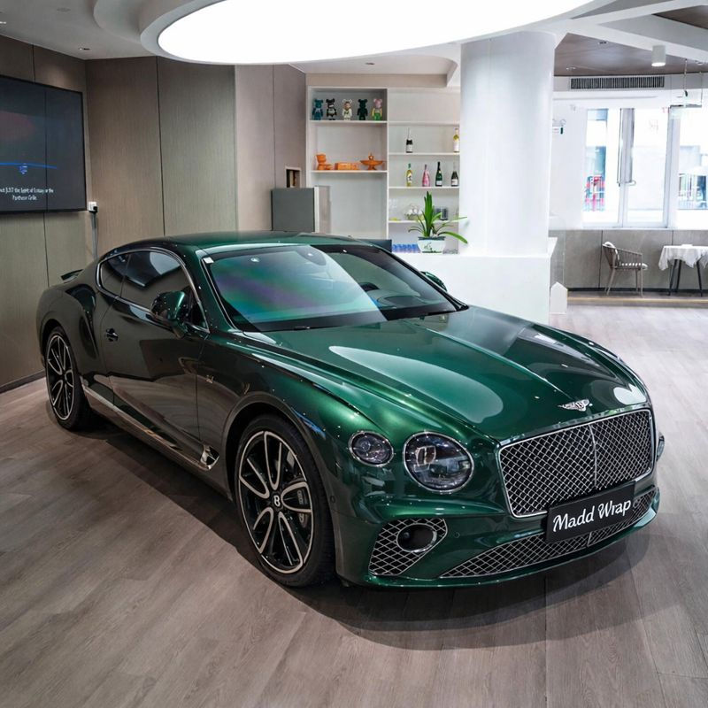 Thumbnail: British Racing Verde Vinyl Wrap