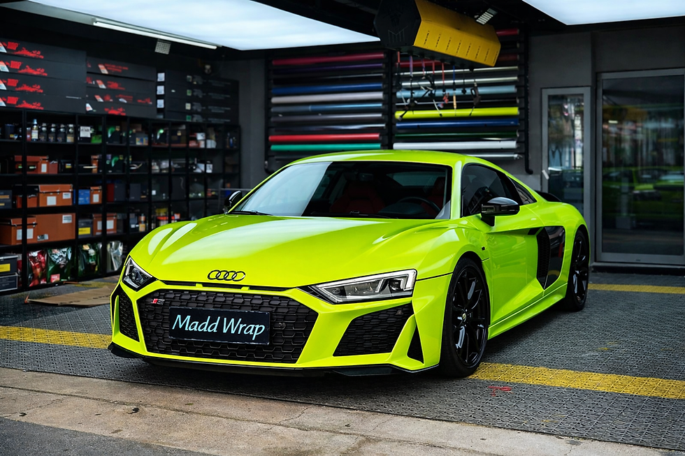 Thumbnail: Macaron Lime Vinyl Wrap