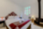 Bedroom 1 with fire place