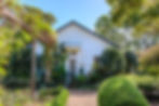 Outside villa