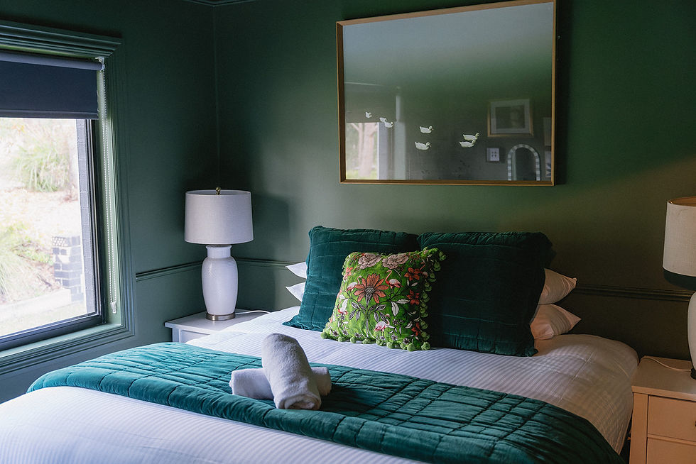 Green House Bedroom