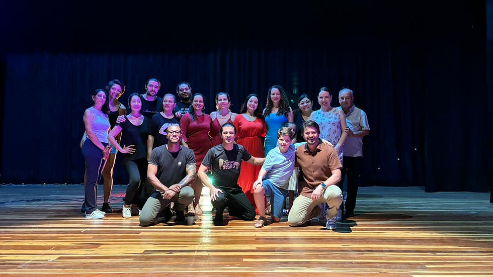 Na edição do Complexo Cultural de Planaltina, a equipe recebeu a presença do Secretário de Cultura Cláudio Abrantes. Vanesca Matos - Divulgação