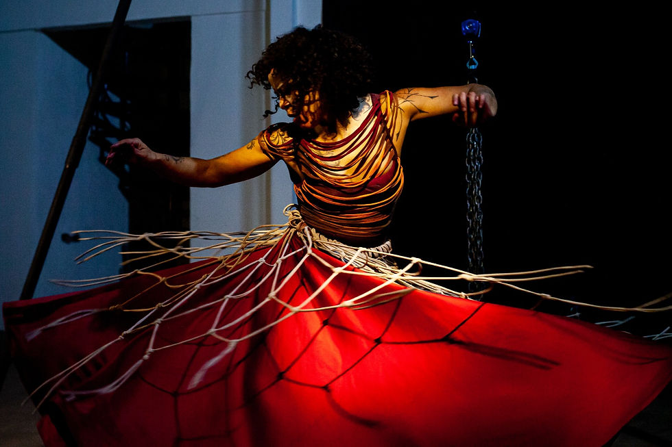 GALPOA RECEBE ESPETÁCULO CIRCENSE "MEDÉIA - AS BÁRBARAS", DE CYNTIA CARLA