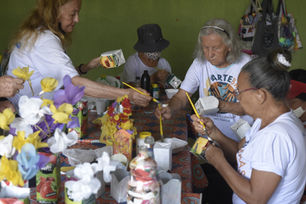 DE GRAÇA: PROJETO ARTE BRASIL CONTA COM OFICINAS DE TRABALHOS DE MANUAIS NO ITAPOÃ