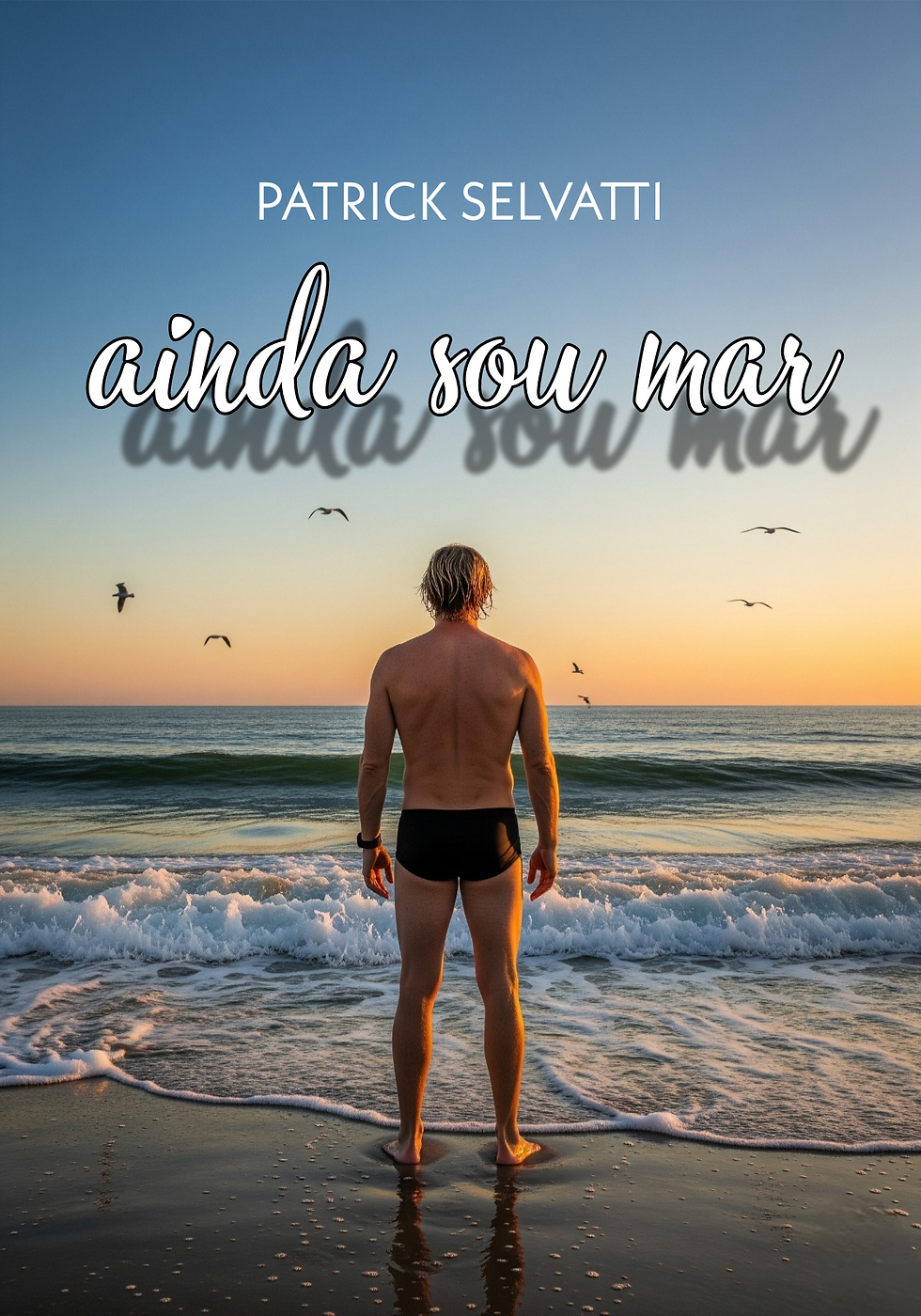 Capa de Ainda sou Mar, de Patrick Selvatti - Divulgação