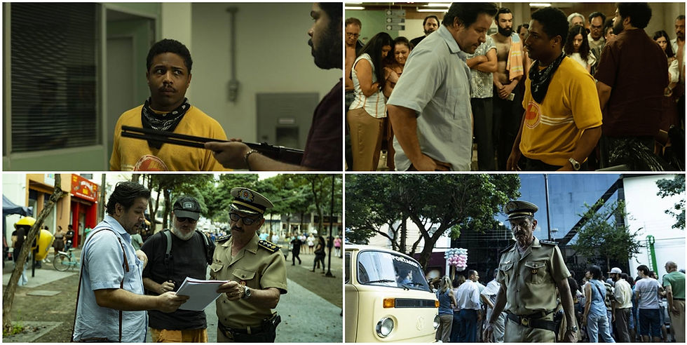 Bastidores do filme "Assalto à Brasileira" - Stella Carvalho | Divulgação