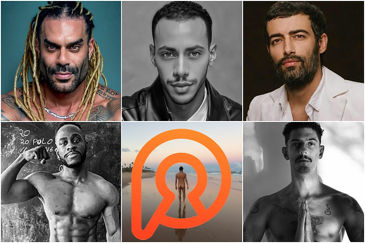 Eles fazem sucesso no Privacy com publicações fora da caixinha e com muita criatividade - Arte sobre acervos pessoais