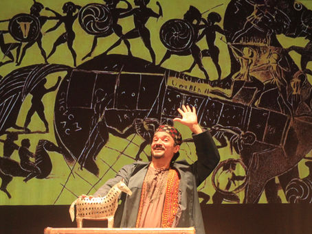 GRUPO XPTO APRESENTA A NOVA MONTAGEM "AS PEDRAS DE JAVIER" NO TEATRO ARTHUR AZEVEDO - SP