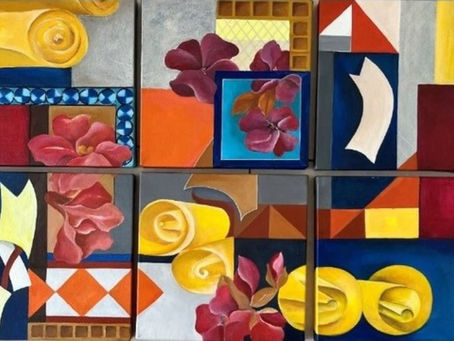 MESTRA CLARA PECHANSKY REÚNE ANTIGOS ALUNOS NA EXPOSIÇÃO "CINCO OLHARES, CINCO CAMINHOS"