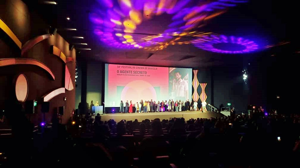 Equipe do filme "O Agente Secreto" no Cine Brasília - Josuel Junior | Portal Conteúdo