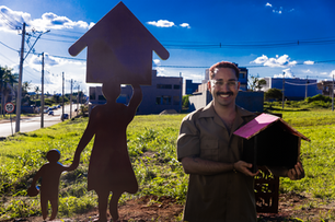 CEILÂNDIA É PRESENTEADA COM OBRA DO ARTISTA GU DA CEI - DF