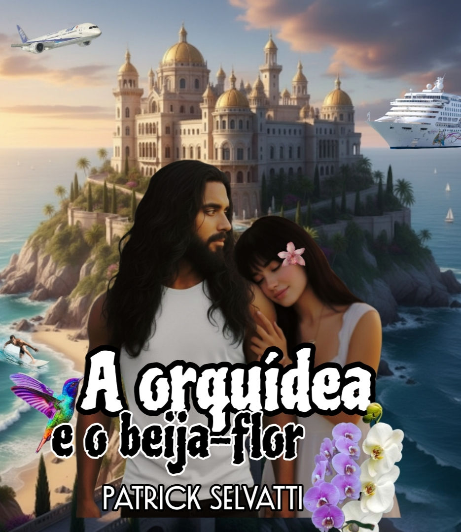Capa de A Orquídea e o beija-flor, de Patrick Selvatti - Divulgação