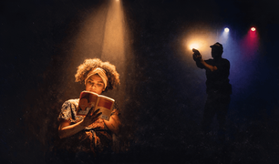 MARIELLE NOS PALCOS EM NOVO ESPETÁCULO DA CASA DE FERREIRO COMPANHIA DE TEATRO