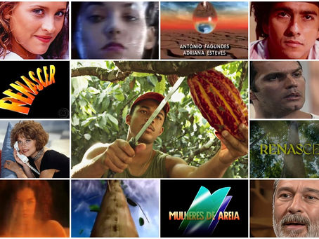 "MULHERES DE AREIA" E "RENASCER" PASSANDO JUNTAS DE NOVO. PARECE QUE VOLTAMOS A 1993... SÓ QUE NÃO!