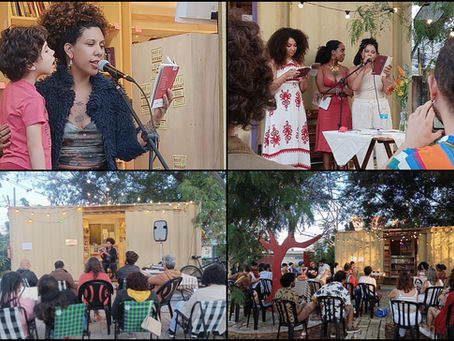 POESIA AO VIVO: BIBLIOTECA VENTO LESTE REALIZA GRAVAÇÃO DE AUDIOBOOK EM EVENTO ABERTO AO PÚBLICO