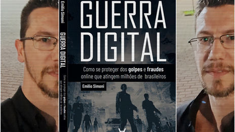 "GUERRA DIGITAL" SERÁ LANÇADO NA BIENAL DO LIVRO EM SÃO PAULO COM FOCO EM PROTEGER AS PESSOAS DE GOLPES NA INTERNET
