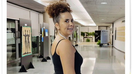 ARTISTA DE SAMAMBAIA, SUENE KARIM RECEBE PRÊMIO INSPIRAR |MULHERES NEGRAS