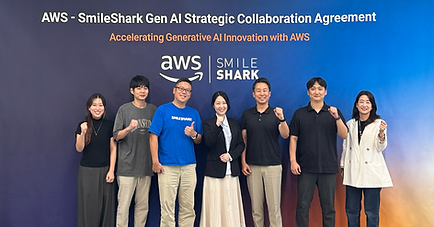(이미지)스마일샤크, AWS와 GenAI 전략적 협력 협약(SCA) 체결…생성형 AI 혁신 가속화.png