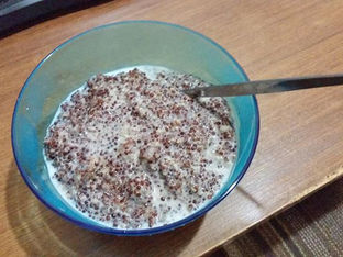 Quinoa, Slow cooked with honey!