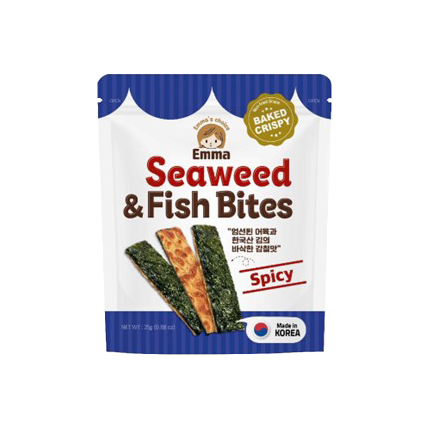 Emma's Choice Seaweed & Fish Bites (Spicy Flavour)