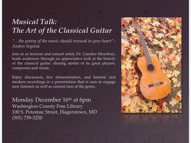 Lecture: The Art of the Classical Guitar